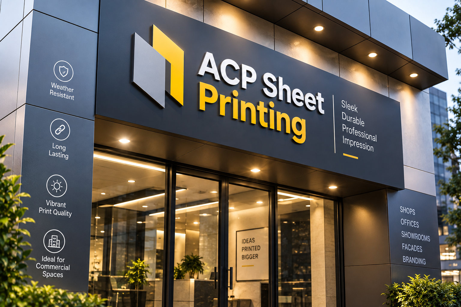 ACP Sheet Printing in Gurgaon