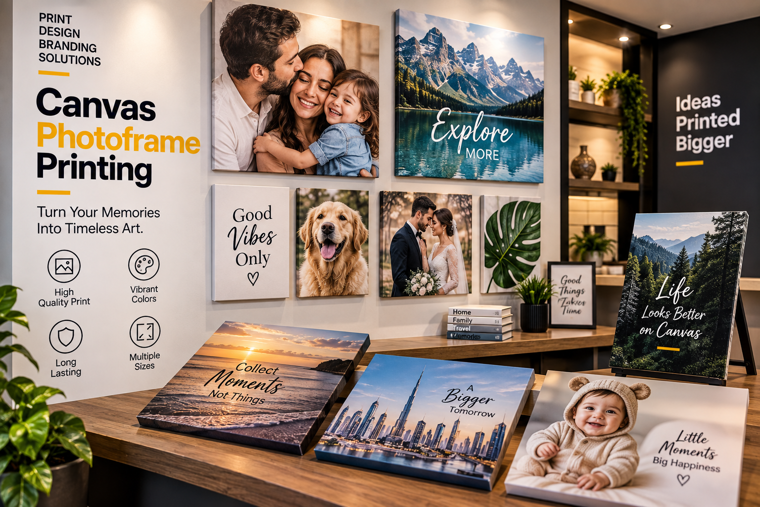 Canvas Photoframe Printing in Gurgaon