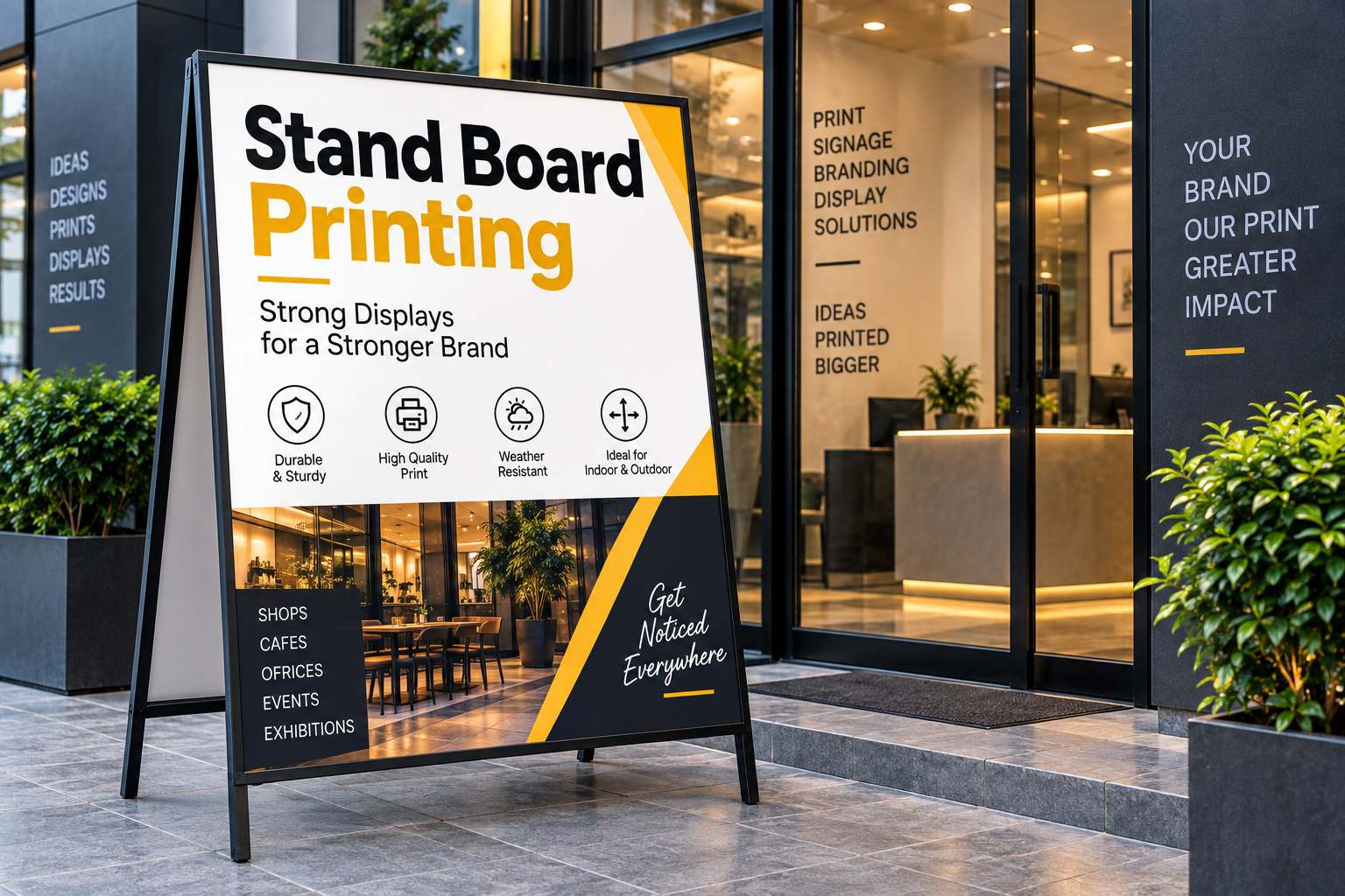 Stand Board Printing in Gurgaon