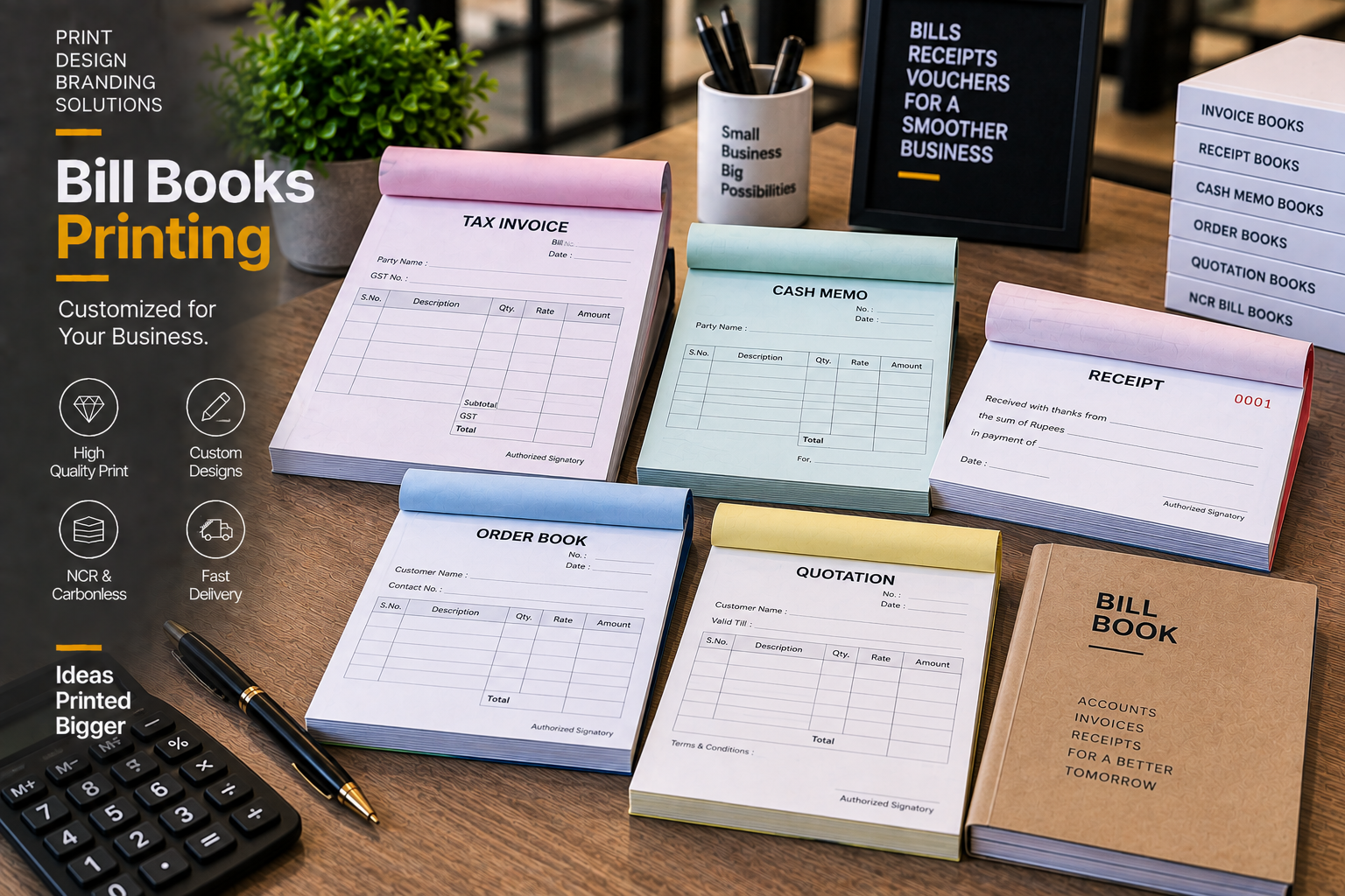 Bill Books Printing in Gurgaon