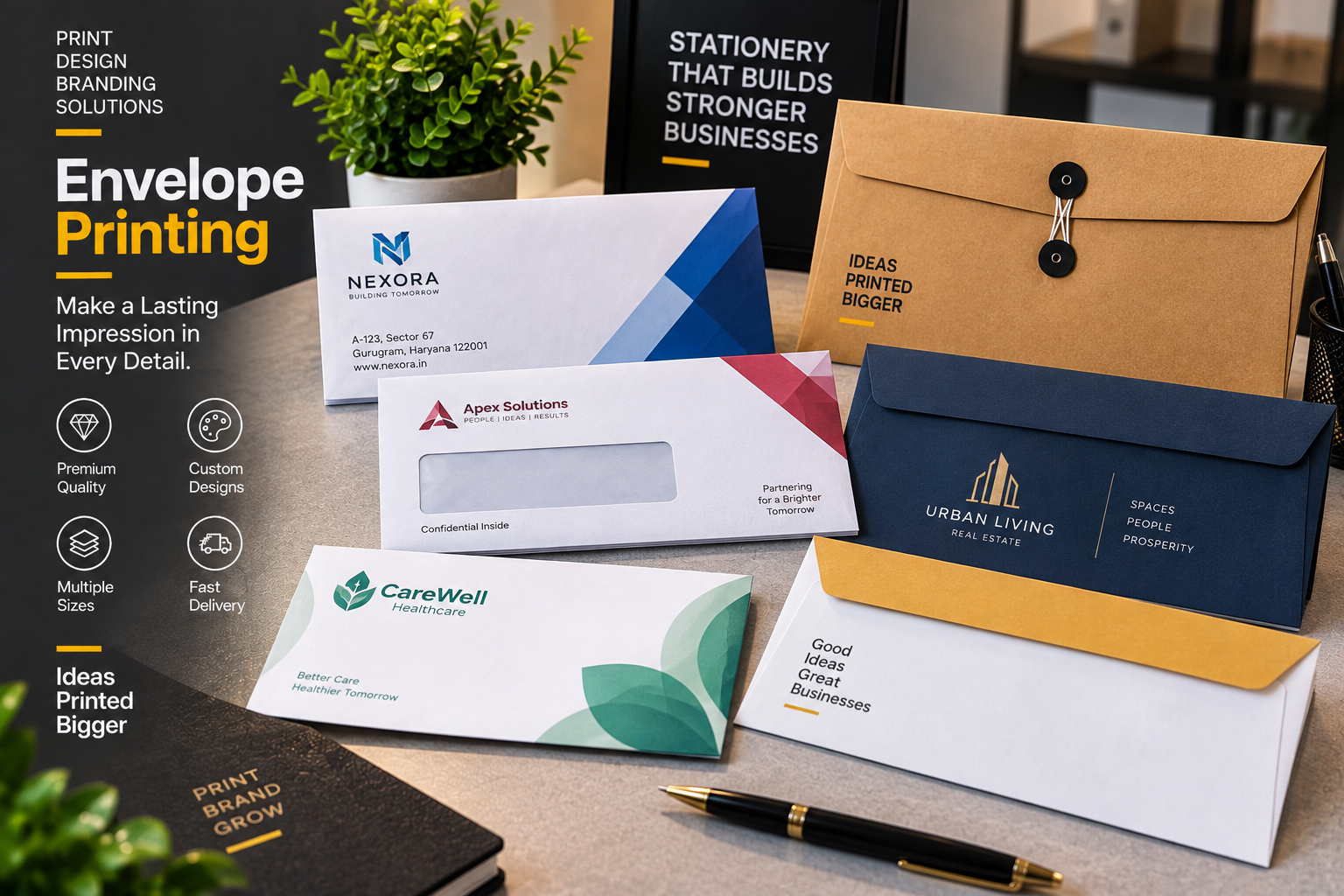 Envelope Printing in Gurgaon