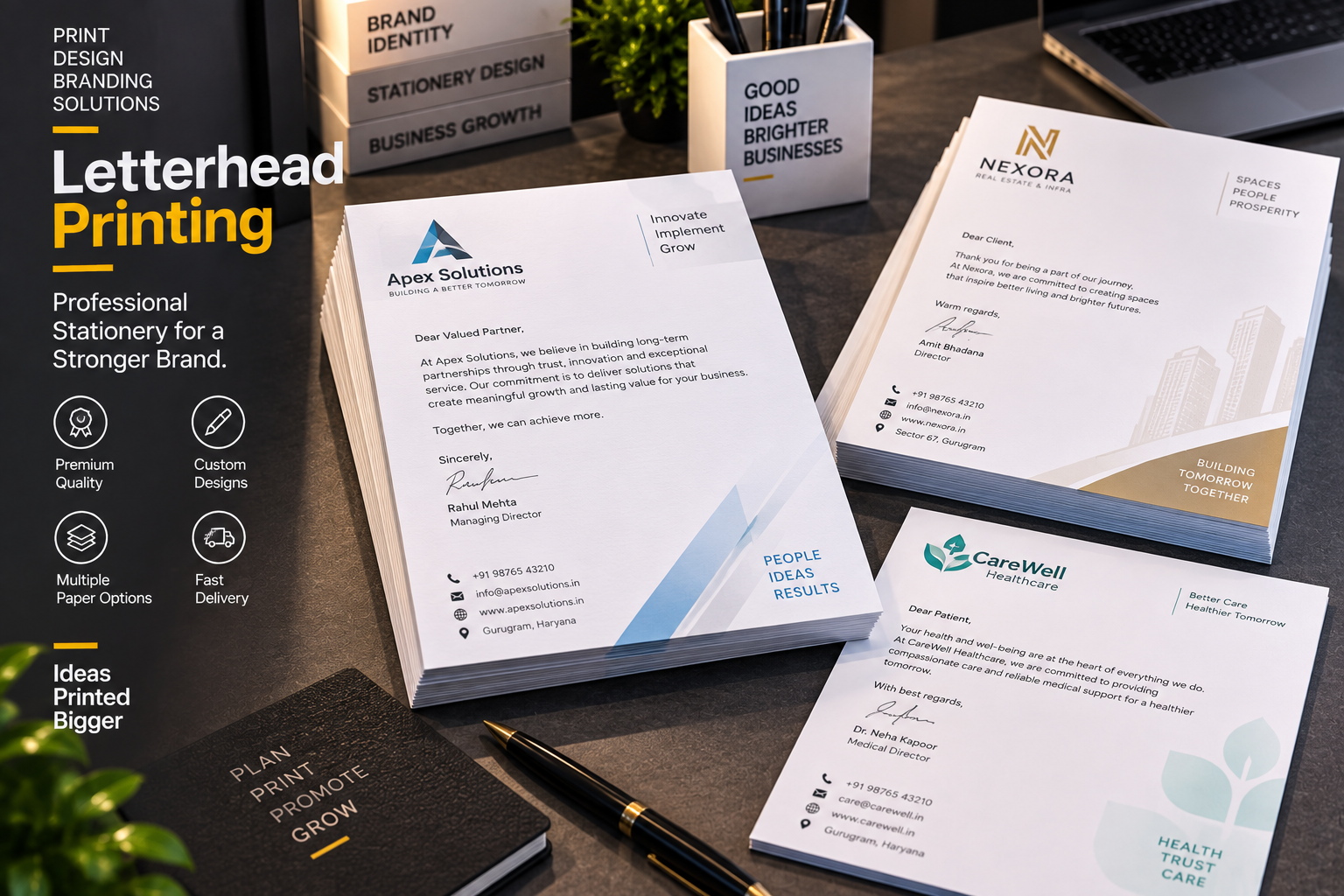 Letterhead Printing in Gurgaon