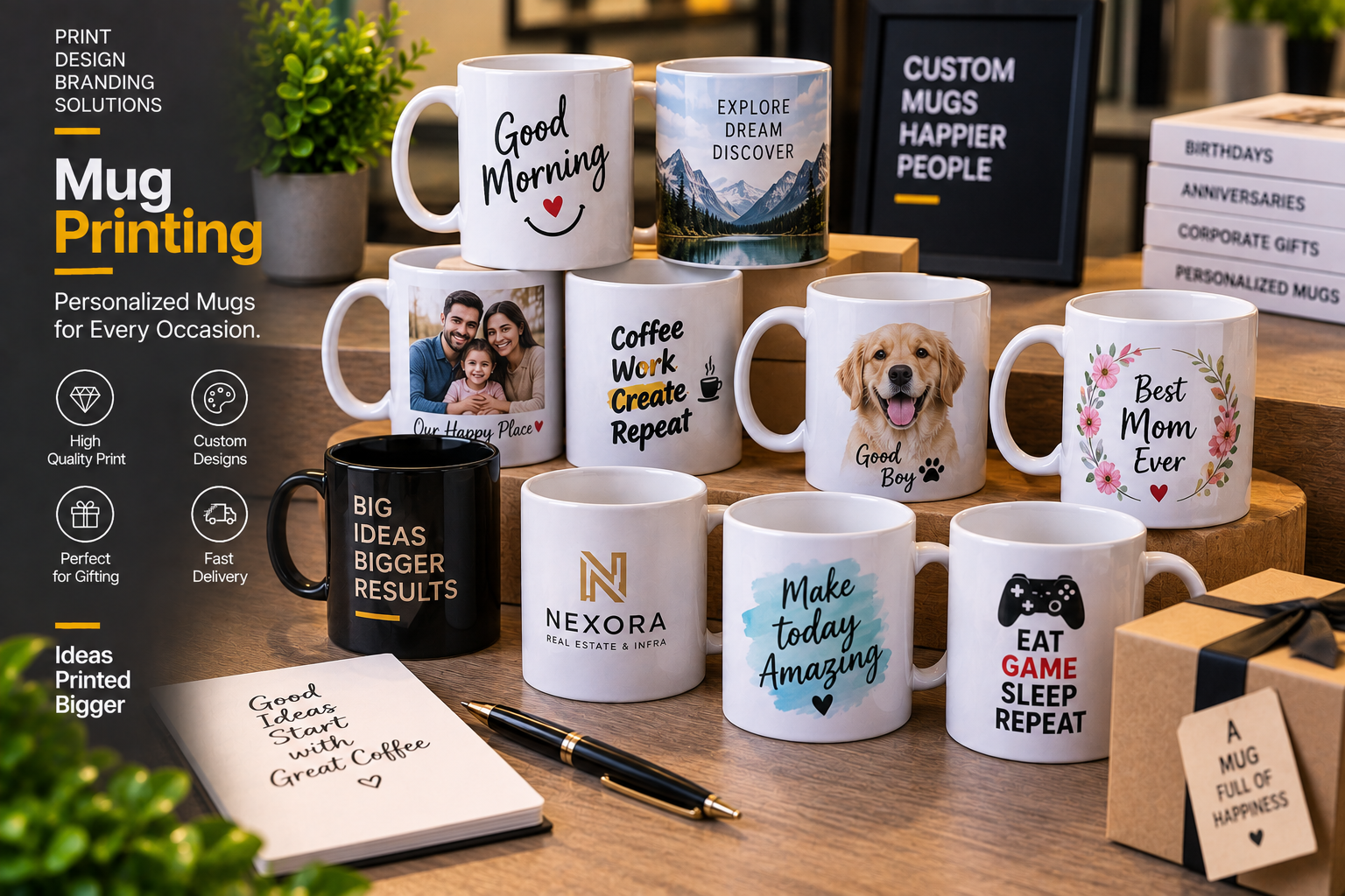 Mug Printing in Gurgaon