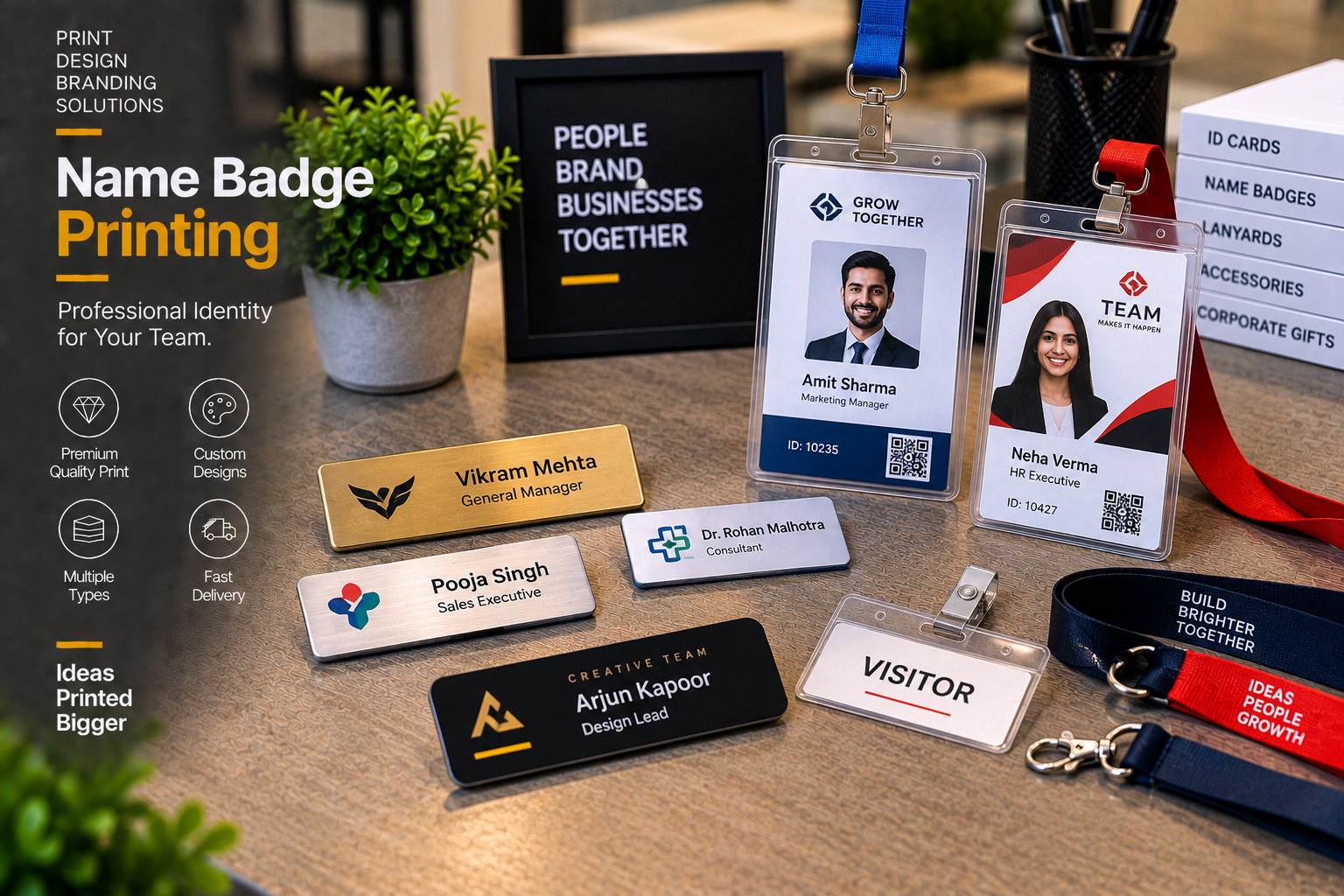 Name Badge Printing in Gurgaon