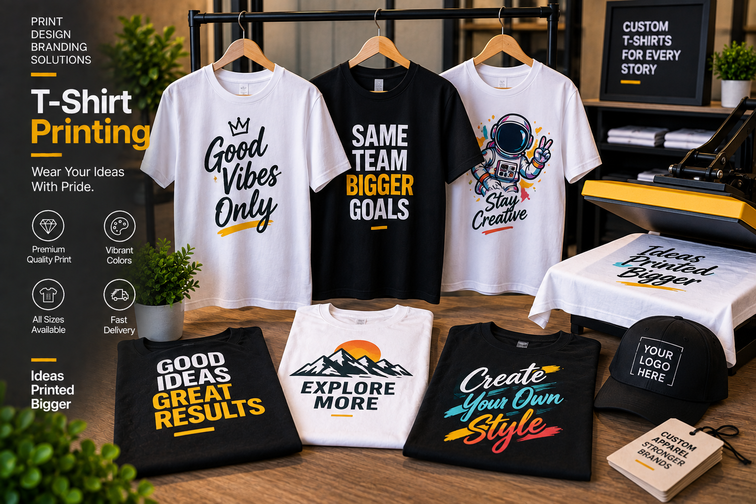 T Shirt Printing in Gurgaon